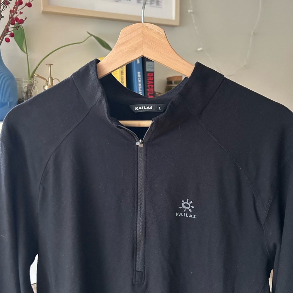 Kailas Half Zip Global Travel Program Performance Long Sleeve M-L
